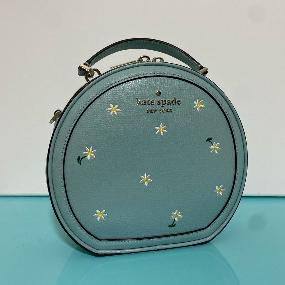 Kate Spade Traveler Flower Embroidered Canteen Crossbody